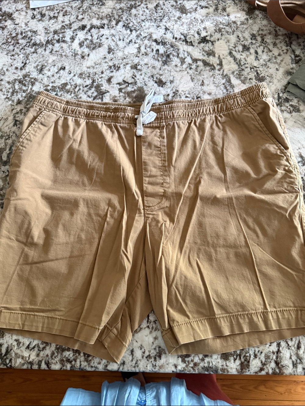 Goodfellow & Co Tan Drawstring Athletic Shorts